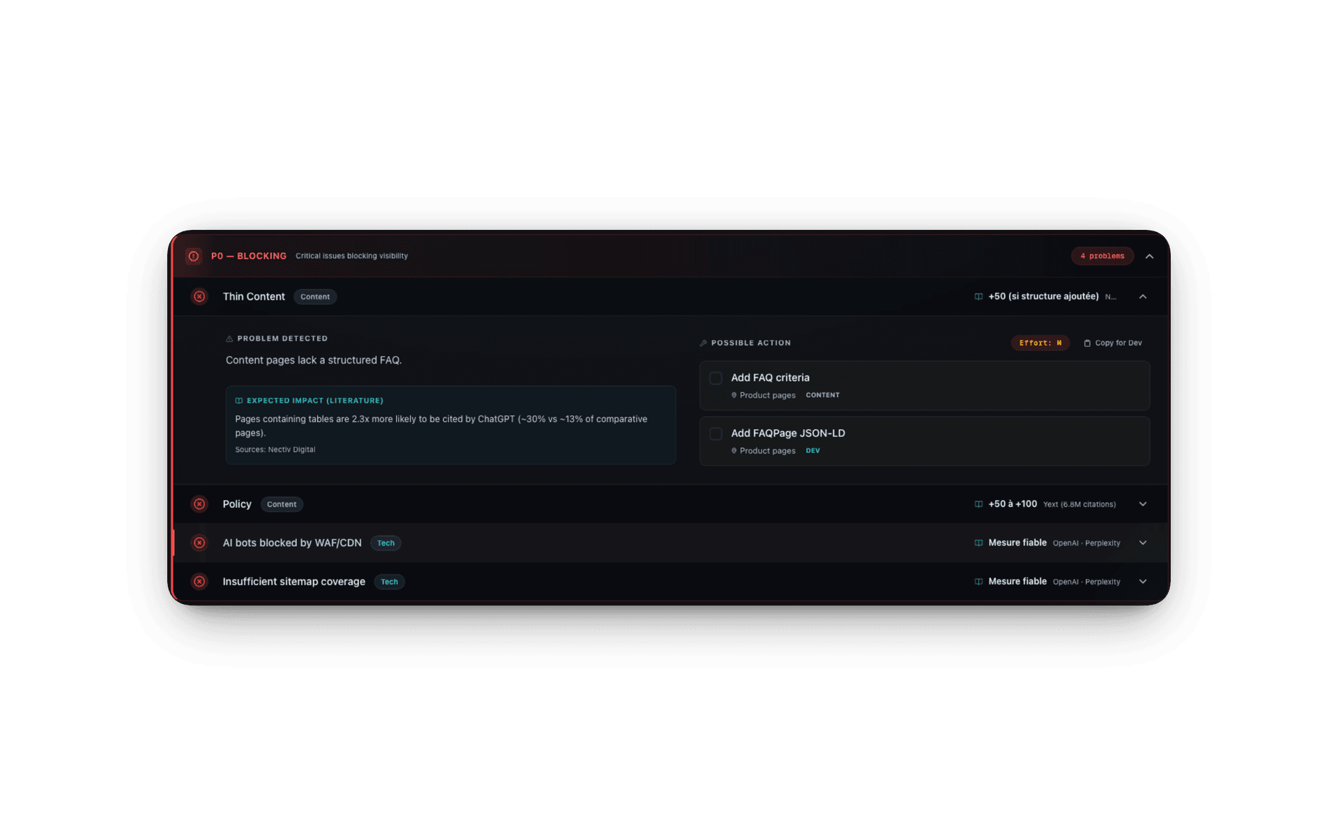 Luci Engine action backlog