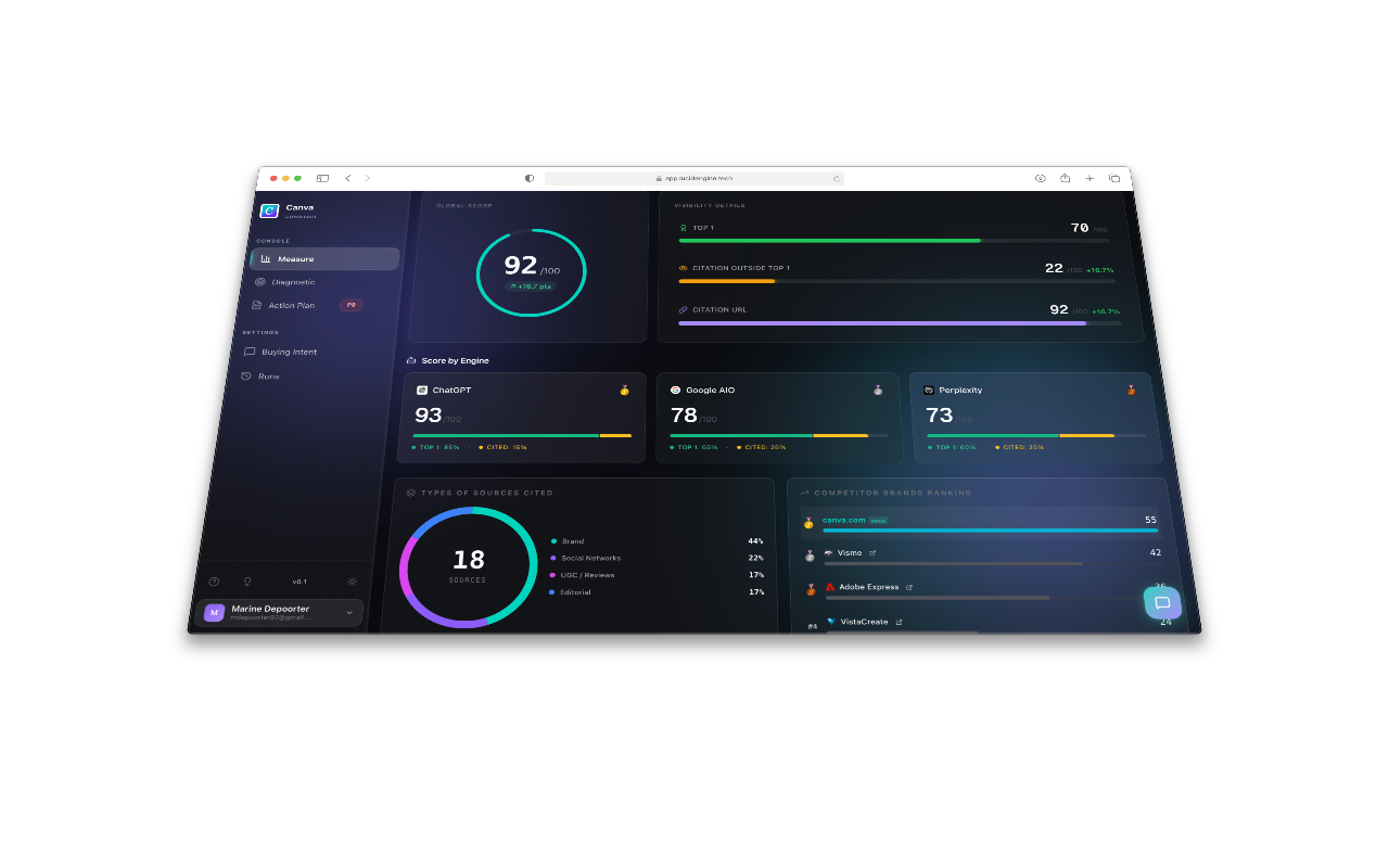 Lucid Engine dashboard preview
